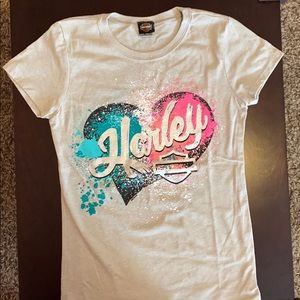 Girls Medium Harley Davidson T-Shirt